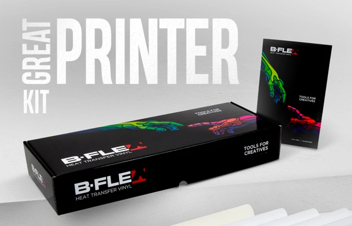 Glöm inte att vi även har ett provkit för printfolie från B-Flex!