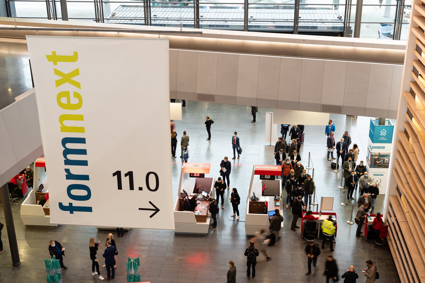 Tractus3D på visar professionella 3d-skrivare på Formnext 2022
