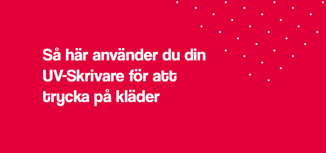 Använda UV-printer för transfertryck på kläder
