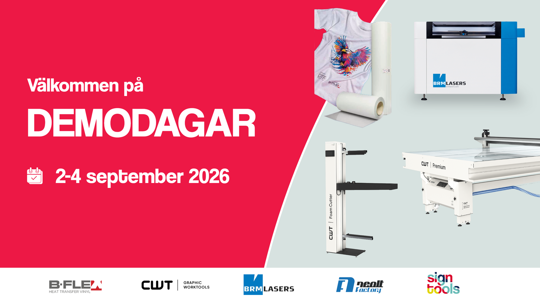 Välkommen på Demodagar hos Signtools!