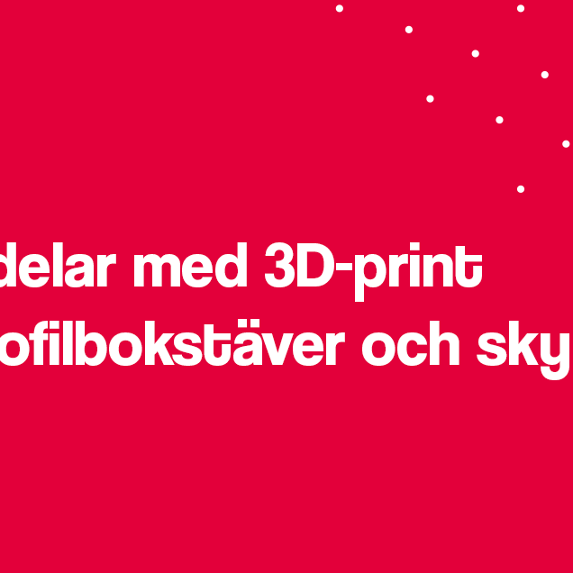 5 fördelar med 3D-print av profilbokstäver och skyltar