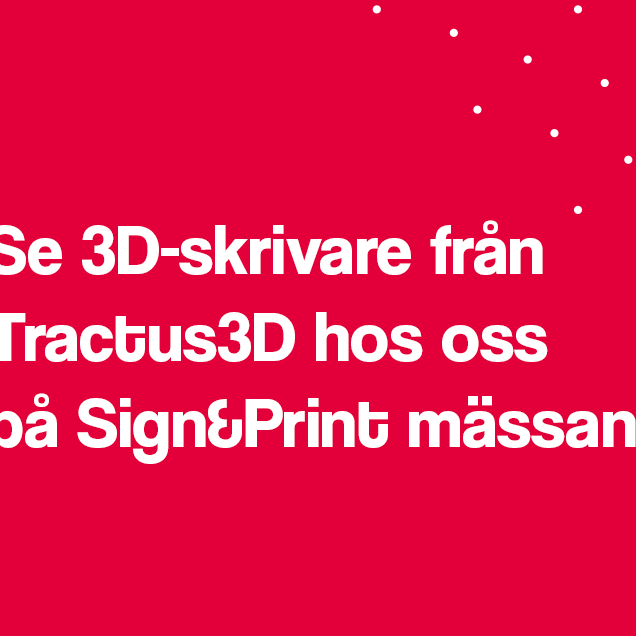 Signtools visar upp 3D-skrivare för storformat på Sign&Print mässan!