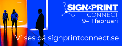 Signtools.se ställer ut på mässan Sign&Print Connect 9-11 februari