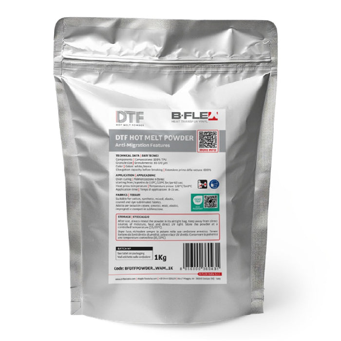 B-Flex, DTF Transferpulver - Vit Sublistop